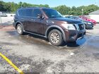 2017 Nissan Armada Sv Коричневый vin: JN8AY2ND3H9006732