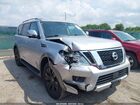 2018 Nissan Armada Platinum Silver vin: JN8AY2NE3J9734100