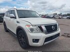 2017 Nissan Armada Platinum White vin: JN8AY2NF1H9301801