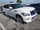 2017 Infiniti Qx80   White vin: JN8AZ2NF1H9642838