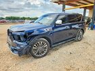 2018 Infiniti Qx80 Base Синий vin: JN8AZ2NF2J9664479