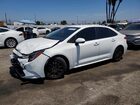 2022 Toyota Corolla Le White vin: JTDEPMAE1N3000727