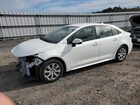 2022 Toyota Corolla Le White vin: JTDEPMAE1N3007290