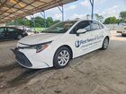 2022 Toyota Corolla Le White vin: JTDEPMAE5N3022178