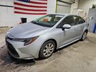 2021 Toyota Corolla Le Silver vin: JTDEPMAE7MJ132739