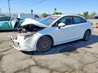 2020 Toyota Corolla Le White vin: JTDEPRAEXLJ047020