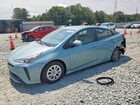 2021 Toyota Prius Le Бирюзовый vin: JTDKAMFU5M3144171