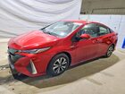 2018 Toyota Prius Prime Plus Red vin: JTDKARFP5J3079793