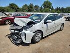 2019 Toyota Prius Le White vin: JTDKARFU0K3092930