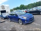 2018 Toyota Prius Three Touring Blue vin: JTDKARFU9J3550642