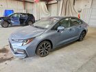 2022 Toyota Corolla Se Gray vin: JTDS4MCE0NJ083815