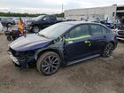 2022 Toyota Corolla Se Blue vin: JTDS4MCE5NJ087827