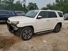 2016 Toyota 4runner Limited White vin: JTEBU5JR0G5353449