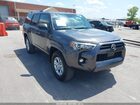 2022 Toyota 4runner Sr5 Gray vin: JTEEU5JR6N5252572