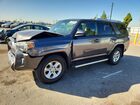 2016 Toyota 4runner Sr5 Gray vin: JTEZU5JR7G5117413