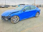 2021 Lexus Is 300 Blue vin: JTHCA1D24M5112965