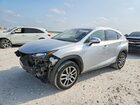2016 Lexus Nx 200t Base Silver vin: JTJBARBZ0G2085147