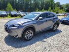 2016 Lexus Nx 200t Base Gray vin: JTJBARBZ0G2088484