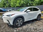 2019 Lexus Nx 300 Base White vin: JTJBARBZ8K2194500