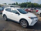 2016 Toyota Rav4 Le White vin: JTMBFREV4GJ101806