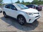2017 Toyota Rav4 Le White vin: JTMBFREV5HJ145167