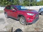 2019 Toyota Rav4 Xle Premium Red vin: JTMC1RFV7KD036605