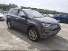 2017 Toyota Rav4 Limited Gray vin: JTMDFREV7HD201956