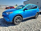 2018 Toyota Rav4 Limited Blue vin: JTMDFREV8JJ207675