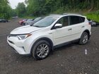 2016 Toyota Rav4 Hv Limited White vin: JTMDJREV2GD042423