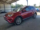 2018 Toyota Rav4 Hv Limited Red vin: JTMDJREV2JD219723