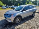 2017 Toyota Rav4 Hv Limited Silver vin: JTMDJREV6HD144499