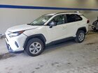 2019 Toyota Rav4 Le White vin: JTMH1RFV2KD501359