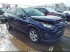 2019 Toyota Rav4 Xle Dark Blue vin: JTMP1RFV0KD010915