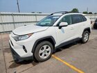 2019 Toyota Rav4 Xle White vin: JTMP1RFV4KD033579