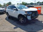 2017 Toyota Rav4 Xle White vin: JTMRFREV6HJ124083