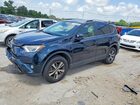 2018 Toyota Rav4 Xle Blue vin: JTMRFREVXJD233781