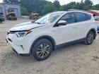 2018 Toyota Rav4 Hybrid Xle White vin: JTMRJREV2JD238942