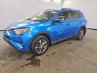 2017 Toyota Rav4 Hybrid Xle Синий vin: JTMRJREV8HD074509