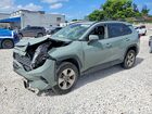 2020 Toyota Rav4 Hybrid Xle Teal vin: JTMRWRFV1LD056085