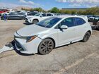 2021 Toyota Corolla Xse White vin: JTNC4MBE1M3120245