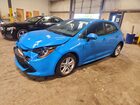 2022 Toyota Corolla Hatchback Se Blue vin: JTND4MBE7N3182304
