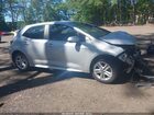 2019 Toyota Corolla Se Silver vin: JTNK4RBE0K3039193