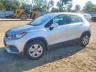 2017 Chevrolet Trax Ls Silver vin: KL7CJKSB0HB185457