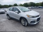2017 Chevrolet Trax Ls Silver vin: KL7CJKSB3HB203482