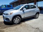 2017 Chevrolet Trax Ls Silver vin: KL7CJKSB5HB063810