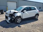 2017 Chevrolet Trax Ls White vin: KL7CJKSB7HB252314