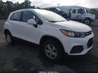 2018 Chevrolet Trax Ls White vin: KL7CJNSB7JB701921