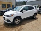 2021 Chevrolet Trax Ls White vin: KL7CJNSM7MB361269