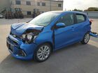 2018 Chevrolet Spark 1lt Blue vin: KL8CD6SA1JC423558