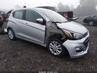 2020 Chevrolet Spark Fwd 1lt Automatic Silver vin: KL8CD6SAXLC447215